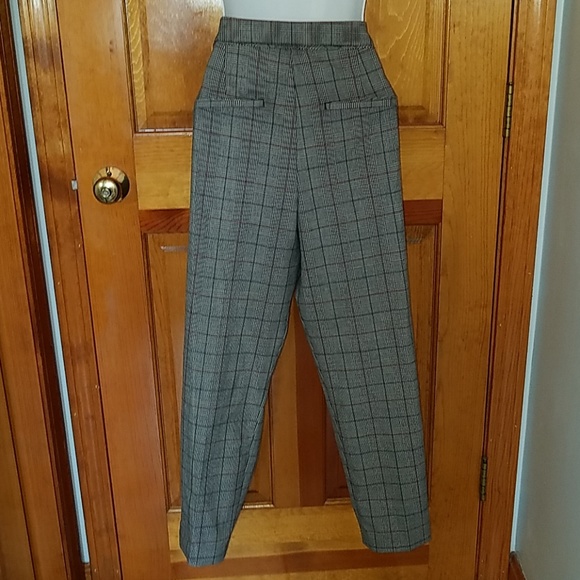 H&M Plaid Dress Pants - Picture 4 of 7